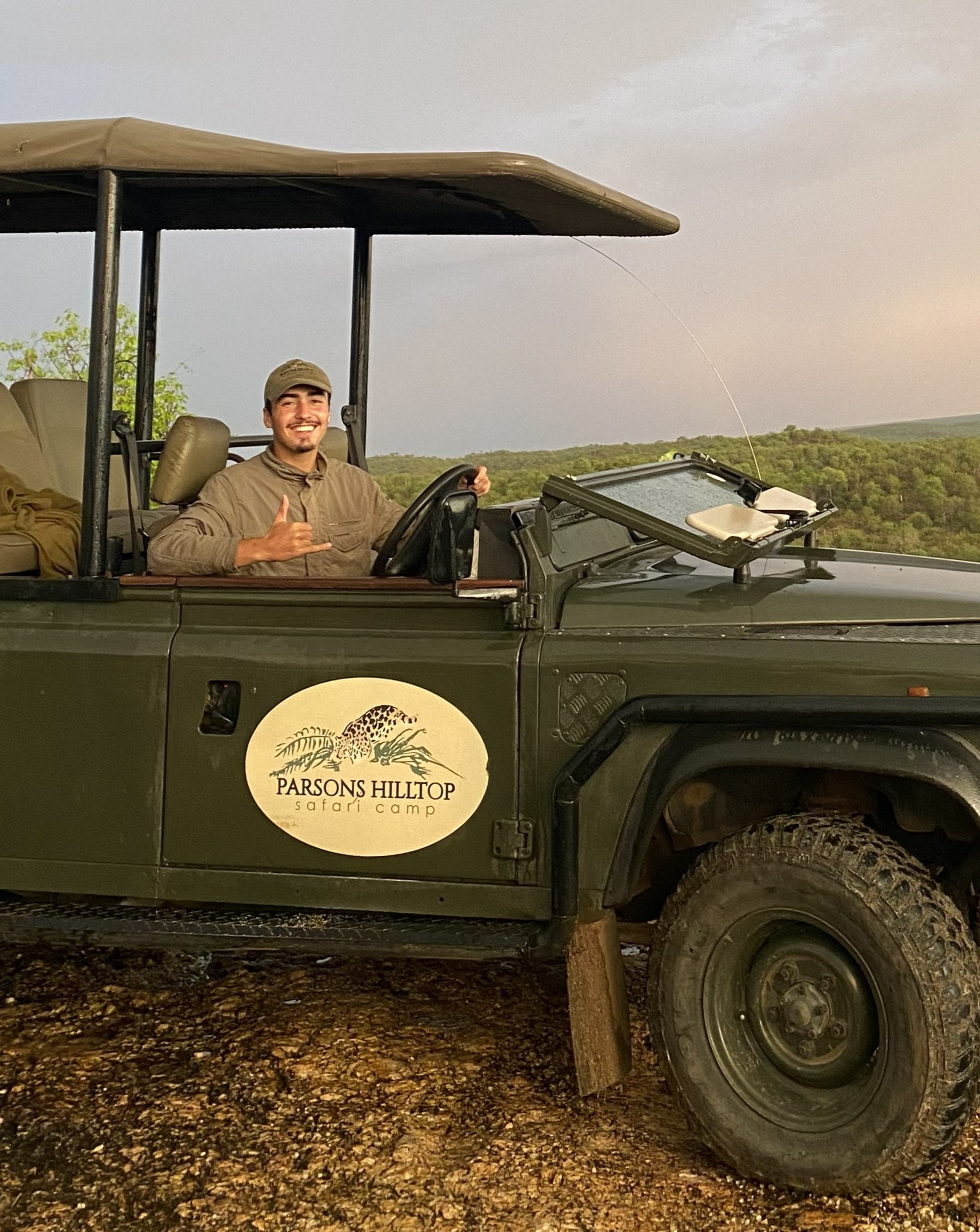 on game-drive in Parsons GR, Greater Kruger NP Africa